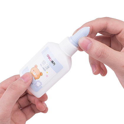 Клей ПВА Deli "Macaron", 40 мл, ассорти - 2