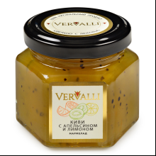 Мармелад "Vervalli", 120 гр, киви с апельсином и лимоном