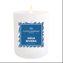 Свеча ароматическая PLANTES&PARFUMS "Aqua Riviera", 180 гр