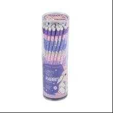 Карандаш простой "Kids Color. Кролик", HB, пластик, с ластиком