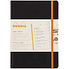Еженедельник недатированный Clairefontaine Rhodia "Rhodiarama Perpetual", 148x210 мм, 128 страниц, черный - 2