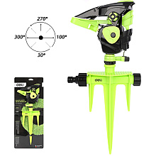 Распылитель Deli GS EDL581302, 3/4", импульсный, на 3-х пиках, зеленый