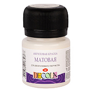 Краска акриловая матовая 