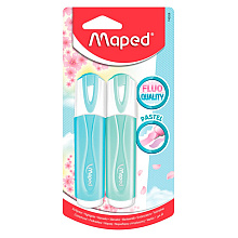 Маркер текстовый Maped "Pastel", 2 шт, ассорти