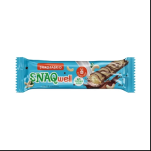 Батончик вафельный "SNAQ FABRIQ", 20 г, с молочно-ореховой пастой