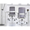 Кресло компьютерное SitZone E-VL002A, сетка, ткань, пластик, черный - 10
