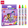 Мелки восковые Deli "Paw Patrol", 12 цветов, ассорти - 2