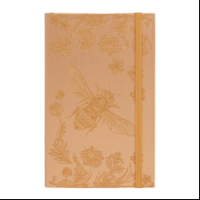 Блокнот "Lace bee", А5, 96 листов, линейка, песочный