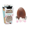 Яйцо шоколадное "PUSHEEN Happy Mallow", 70 г, с маршмеллоу - 2
