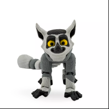 Игрушка 3D "Лемур Лем цветной"