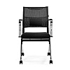 Кресло компьютерное ErgoLife Sit Air M4-290K, ткань, сетка, черный - 3