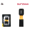 Бита ударная Deli YS EDL251005Z, 2 шт., SL6 x 25 мм - 5