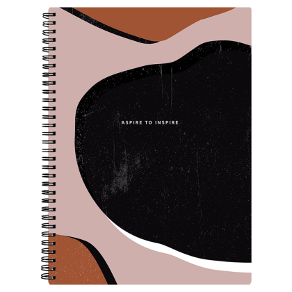 Тетрадь "Inspire", А4, 96 листов, клетка, розовый