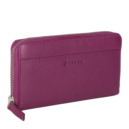 Кошелек "Colors Plum", кожа, сливовый - 2