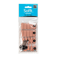 Губка натуральная (спонж) "Sofft Covers", 40 шт