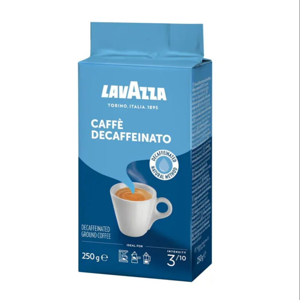 Кофе Lavazza "Cafe Decaffeinato", молотый, 250 гр, без кофеина - 3