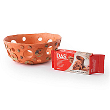 Паста для моделирования "DAS", 1000 г, терракотовый