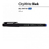 Ручка шариковая "CityWrite Black", 1.0 мм, черный, стерж. синий - 2
