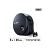 Рулетка Deli HS EHT8316, 3 м х 16 мм, Soft Touch, черный - 11
