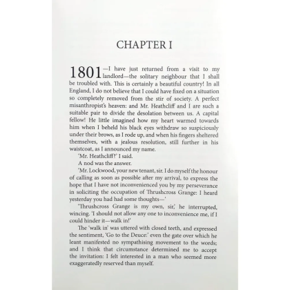 Книга на английском языке "Wuthering Heights (подарочное издание)", Emily Bronte - 5