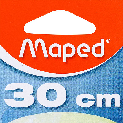Линейка алюминевая Maped, 30 см, серебристый - 3