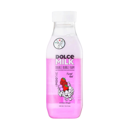 Пена для ванны двухфазная "DOLCE MILK", 400 мл, лесные ягоды