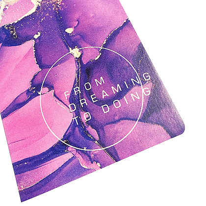 Блокнот "Dream book. № 1", A5, 80 листов, линейка, сиреневый - 3