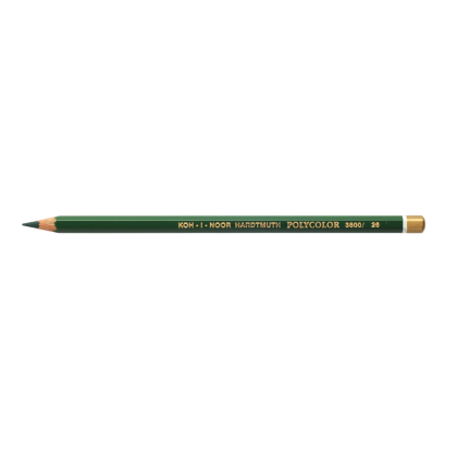 Карандаш цветной Koh-I-Noor "Polycolor 3800", 026 зеленый темный