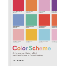 Книга на английском языке "Color Scheme. An Irreverent History of Art and Pop Culture in Color Palettes", Young E. 
