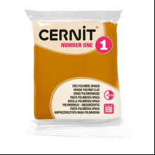 Полимерная глина "Cernit № 1 (Number One)", 56 г, 746 желтая охра