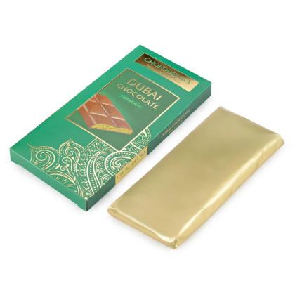 Шоколад молочный "Dubai Pistachio" с начинкой из фисташки, 50 гр - 4