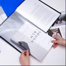 Папка c файлами "Display Book", 10 карманов, ассорти
