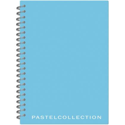 Тетрадь "Pastel Collection", А5, 80 листов. клетка, мятный, голубой 