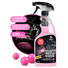 Полироль-очиститель для пластика "Polyrole Matte bubble", 600 мл