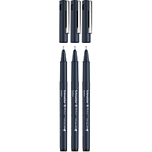 Набор ручек капиллярных "Schneider Fineliner Pictus", 3 шт