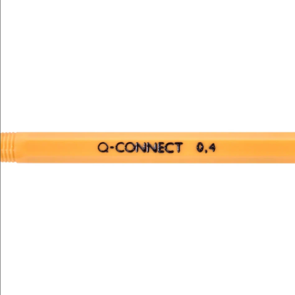 Ручка шариковая "Q-Connect", 0.4 мм, желтый, синий, стерж. синий - 4