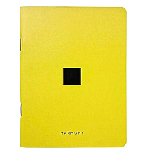 Блокнот "Minimalism", A6, 32 листа, клетка, желтый