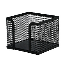 Бокс для бумаги для заметок, 95x80x95 мм, пустой, черный