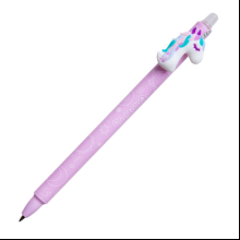 Ручка гелевая автоматическая Colorino "Unicorns пиши стирай", 0.5 мм, ассорти, стерж. cиний
