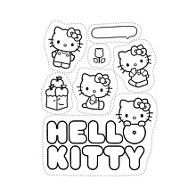 Блокнот "Hello Kitty: стикербук"