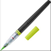 Кисть "Color Brush", лаймовый зеленый, блистер