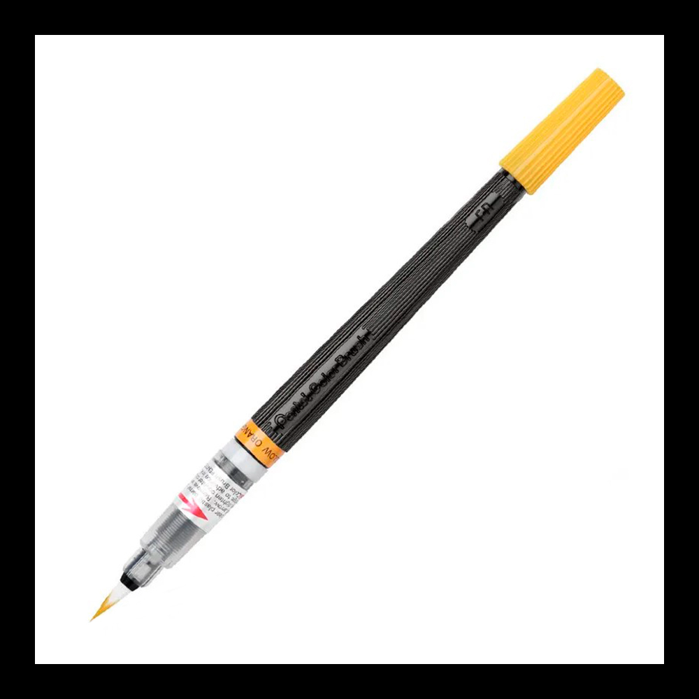 Кисть "Color Brush", желто-оранжевый