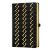 Блокнот Castelli Milano "Roman Gold", А5, 96 листов, линейка, черный, золотой - 2