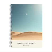 Тетрадь "Ambience луна", A4, 96 листов, клетка, разноцветный