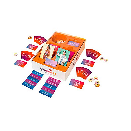 Игра настольная "Свайп. Кого выберешь ты?" - 4