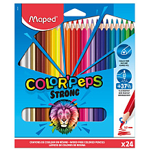 Цветные карандаши Maped "Color Peps Strong", 24 цвета