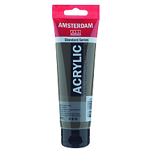 Краски акриловые "Amsterdam", 408 умбра натуральная, 120 мл, туба