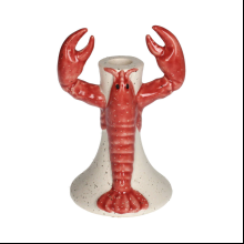 Подсвечник "Lobster", 12,2х10,7х17,8 см, красный