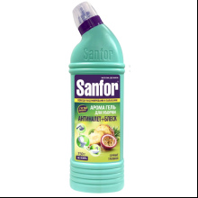 Средство чистящее для сантехники "Sanfor Арома Сочные тропики", 750 г