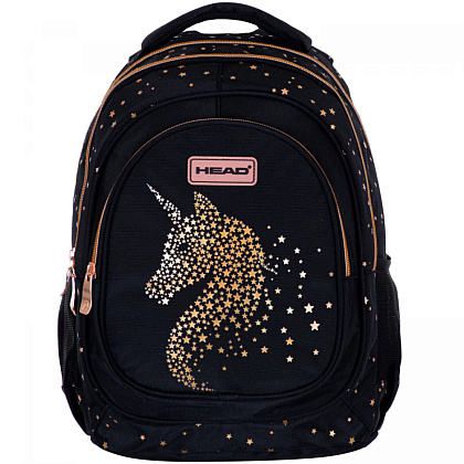 Рюкзак детский Astra "Head Golden Effect Classy Gold", черный, золотой - 2